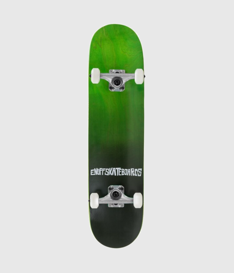 Enuff Fade Green Complete Skateboard 7.75