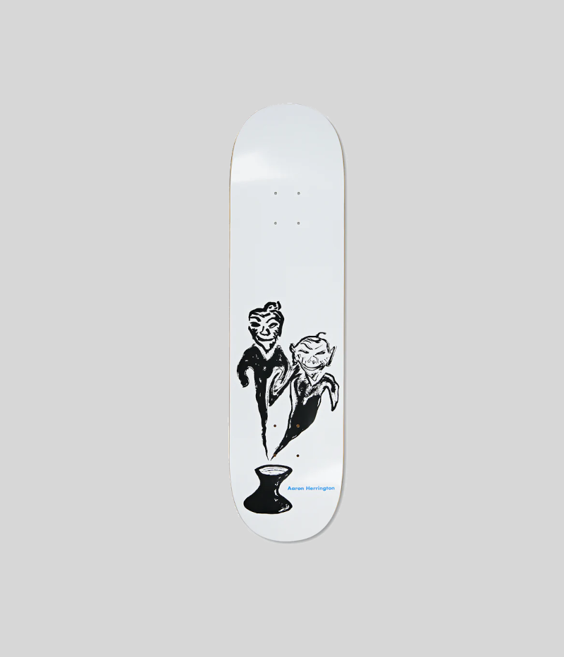 Polar Skate Co Aaron Herrington 'Pot demons' Skateboard Deck 8.25"