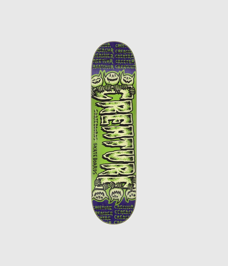 Creature Psycho Logo Skateboard Deck 7.75"