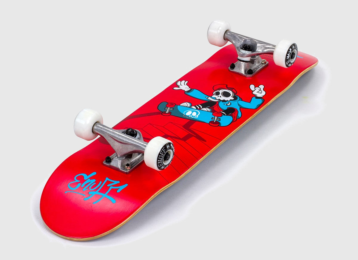 Enuff Skully Mini Complete Skateboard Red 7.25"