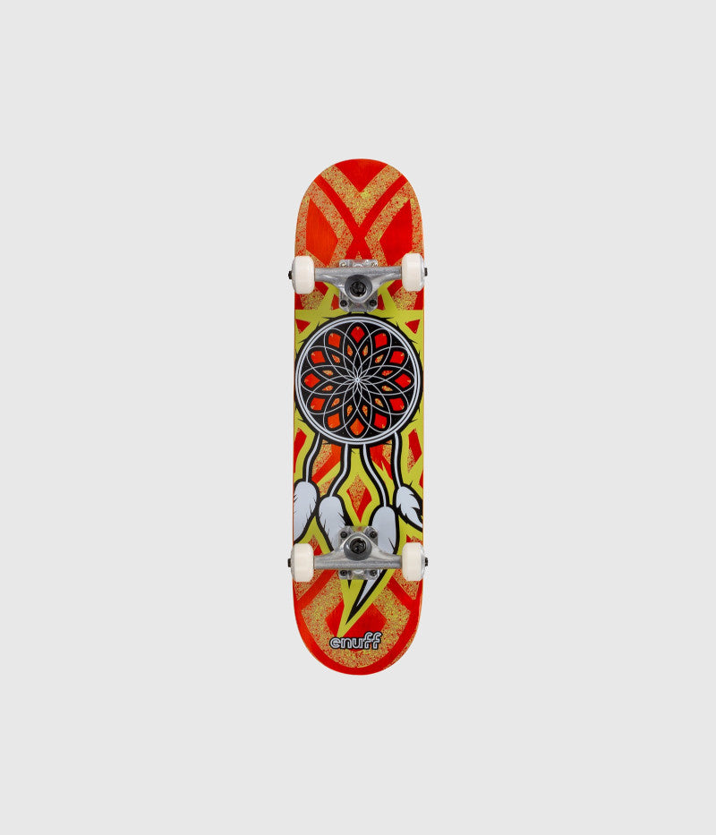 Enuff Dreamcatcher Complete Skateboard Orange/Yellow 7.75"