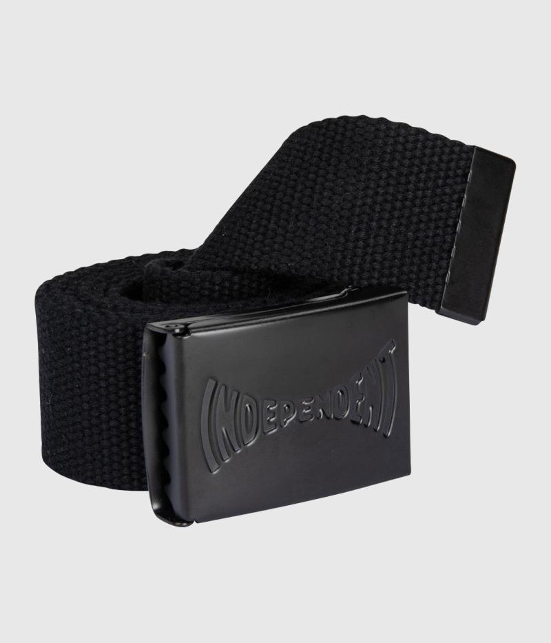 Independent Span Concealed Web Belt Black