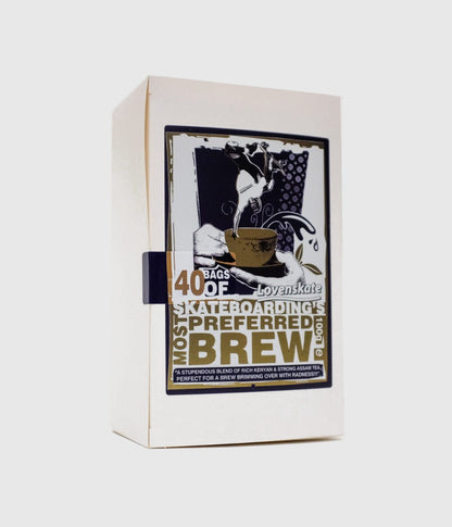 Lovenskate “Skateboarding's Most Prefered Brew!” – 40 Boxed Tea Bags