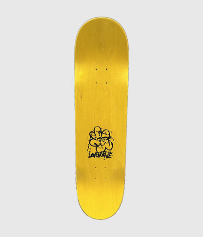 Lovenskate Flowers Logo Skateboard Deck 8.5"