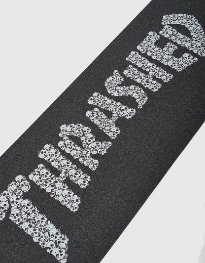 MOB x Thrasher Skulls Large Logo Griptape Sheet 9"