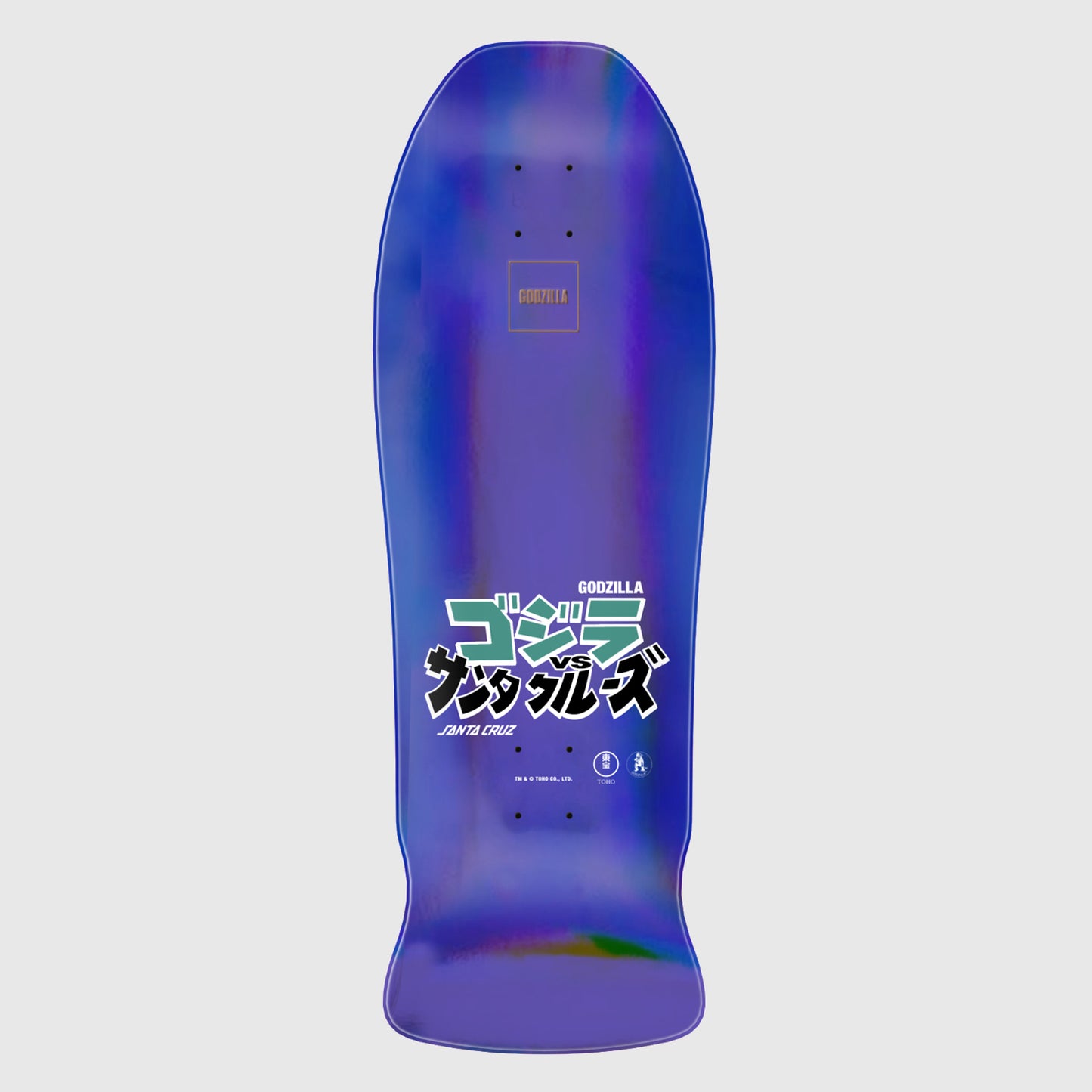 Santa Cruz Godzilla Kaiju Roskopp Skateboard Deck 10.125"