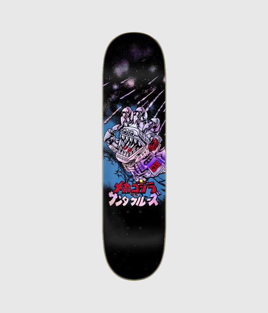 Santa Cruz Godzilla Mecha Hand Skateboard Deck 8"