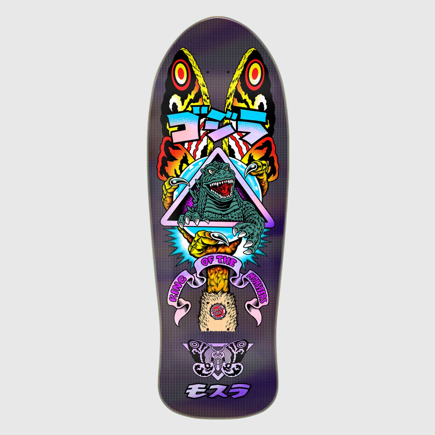 Santa Cruz Godzilla Jr. Natas Skateboard Deck 9.89"