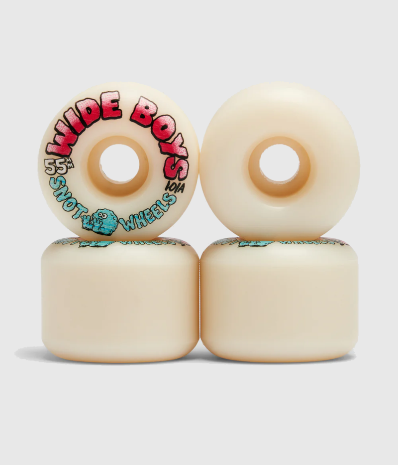 Snot Wide Boys 101A Skateboard Wheels Glow In The Dark 55mm