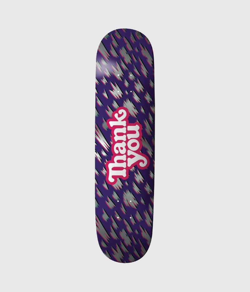 Thank you Modern Foil Skateboard Deck 7.5"