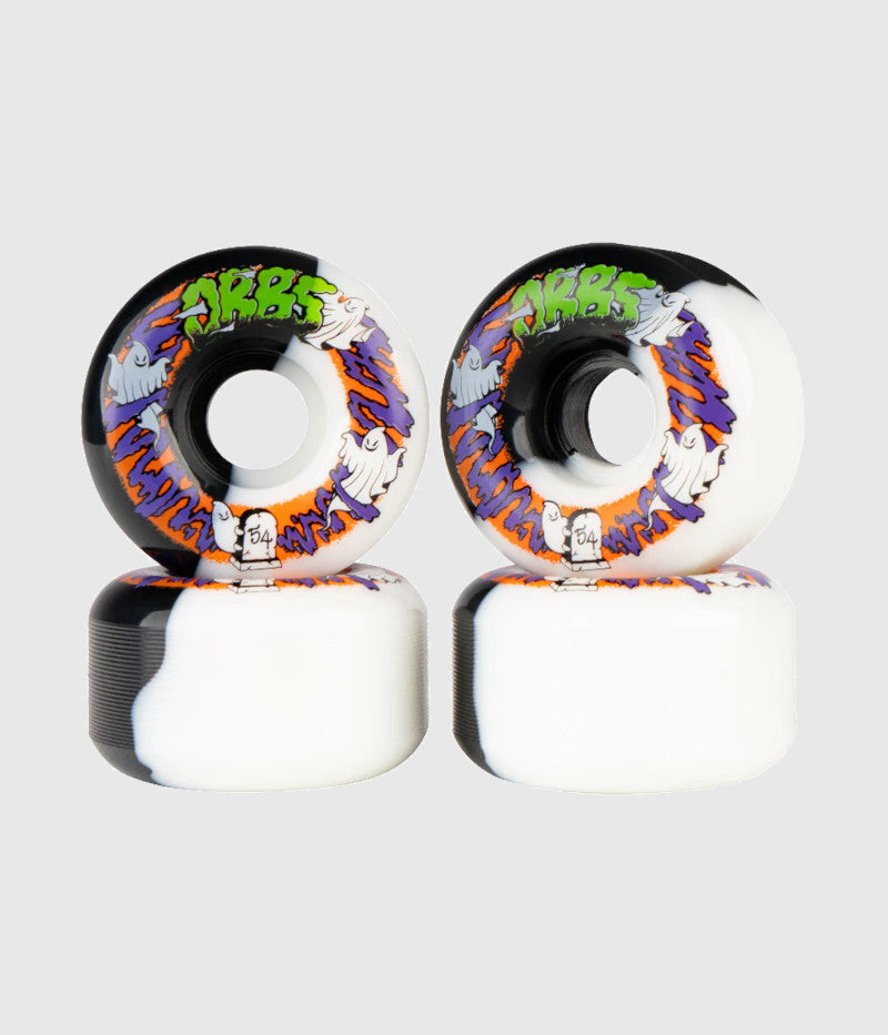 Orbs Apparitons Splits Skateboard wheel black/white 54mm