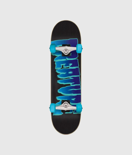 Creature Logo Micro Complete Skateboard Blue/Black 7.5"