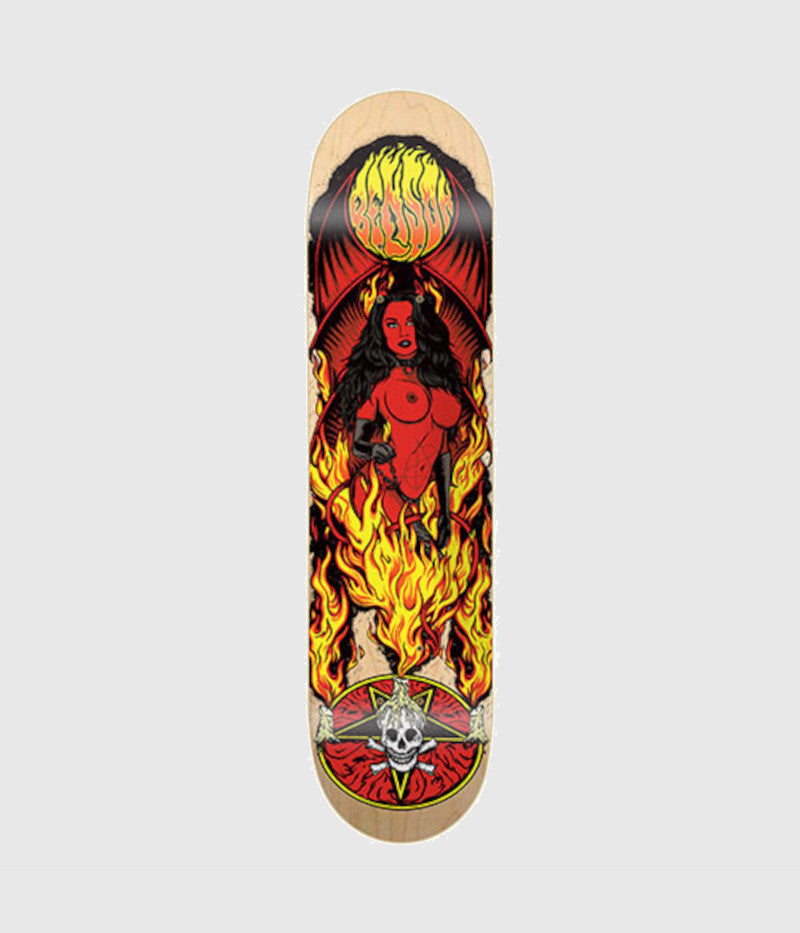 Death Skateboards Benson "Devil Woman 2" Skateboard Deck 8.25"