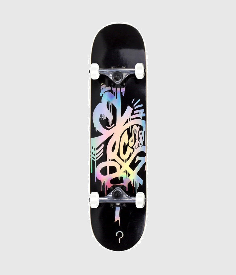 Enuff Hologram Complete Skateboard Black 8.0"