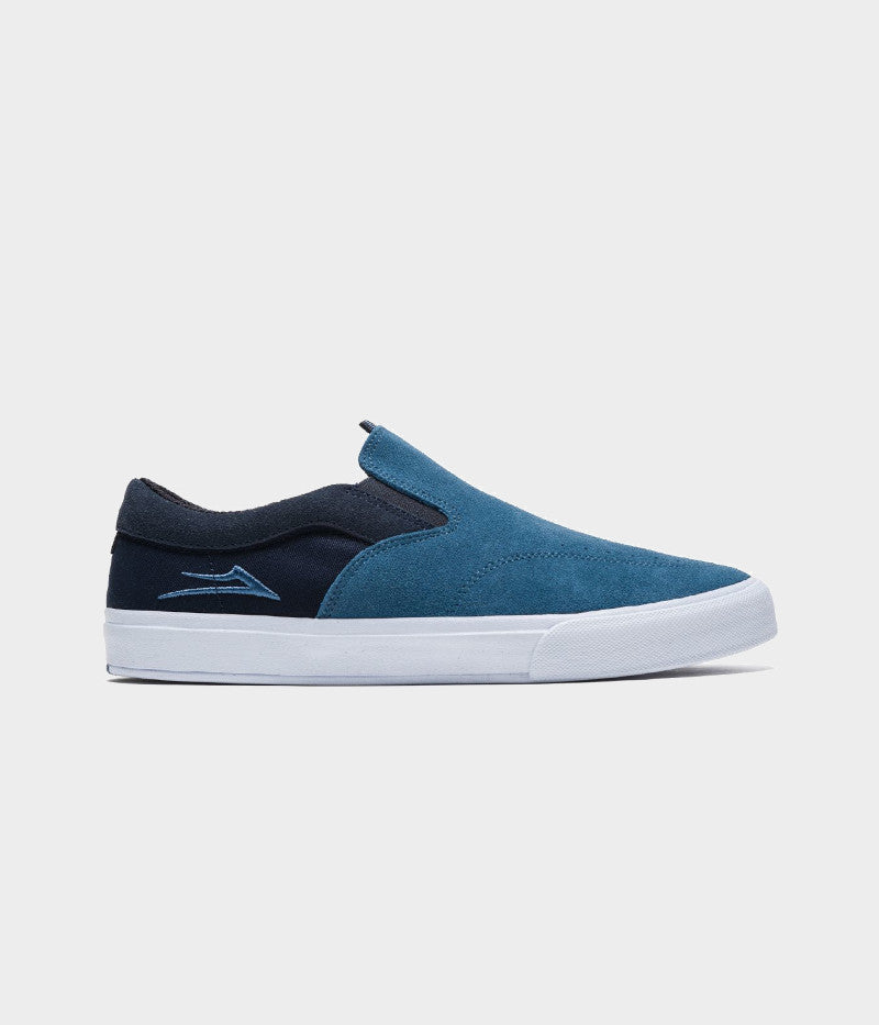 Lakai Owen Slip-on Slate Suede Skate Shoe