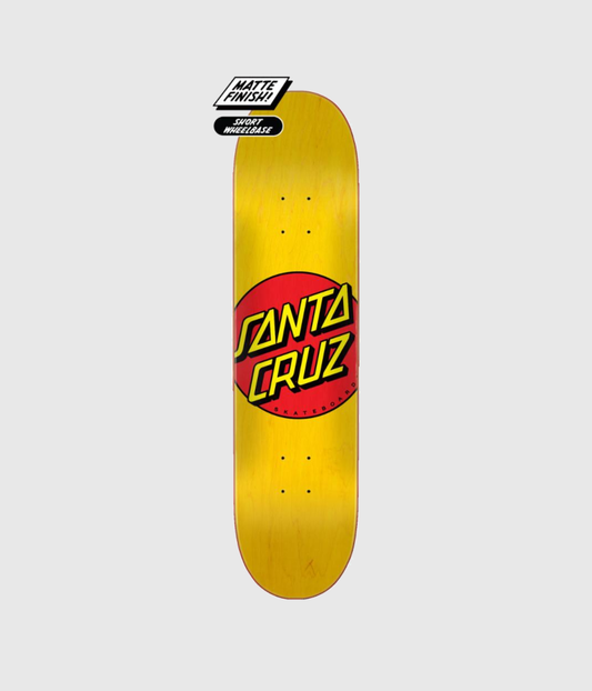 Santa Cruz Classic Dot Skateboard Deck 7.75"